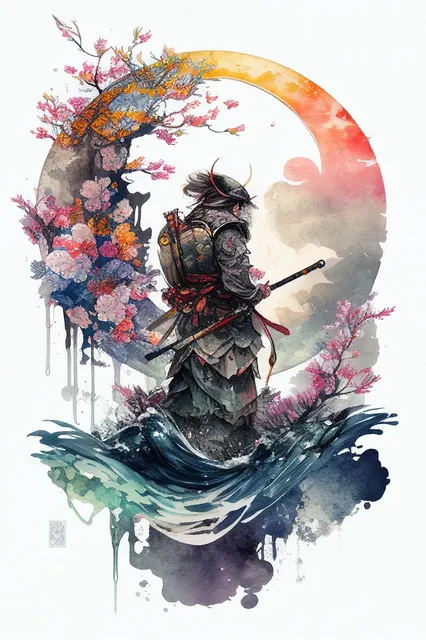 Samurai Attack In Japan colour 3